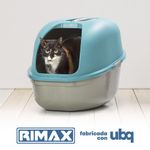 Arenero Para Gato Azul Y Gris De 40.5 Cm - Rimax