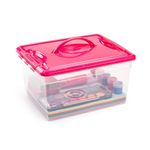 Caja Organizadora Fucsia 12 Lt