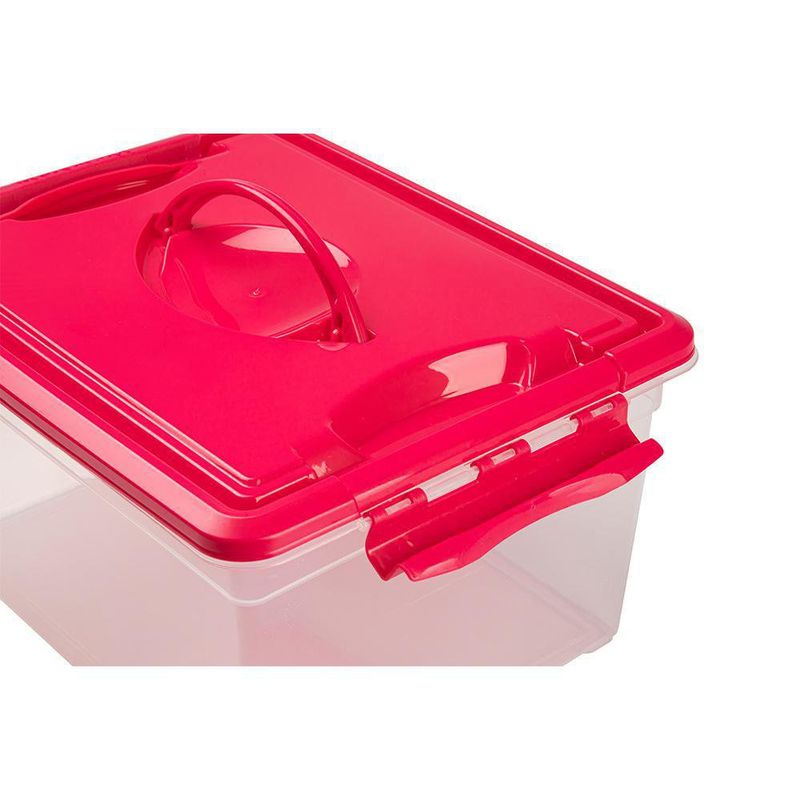 Caja Organizadora Fucsia 12 Lt
