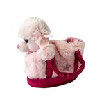 Bolsa Rosa con Peluche Perrito