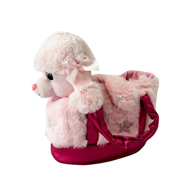 Bolsa Rosa con Peluche Perrito