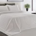 Set de Colcha Mirror Blanco Imperial