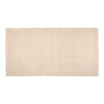 Alfombra de Algodón Beige 60x120 Cm