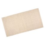 Alfombra de Algodón Beige 60x120 Cm