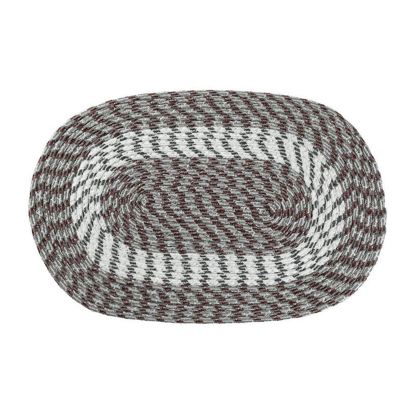 Alfombra Ovalada 20x30 Cm Colores Surtidos