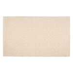 Alfombra de Algodón Beige 50x80 Cm