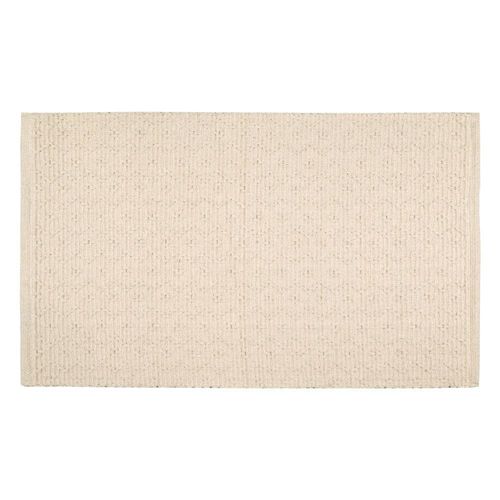 Alfombra de Algodón Beige 50x80 Cm