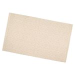 Alfombra de Algodón Beige 50x80 Cm