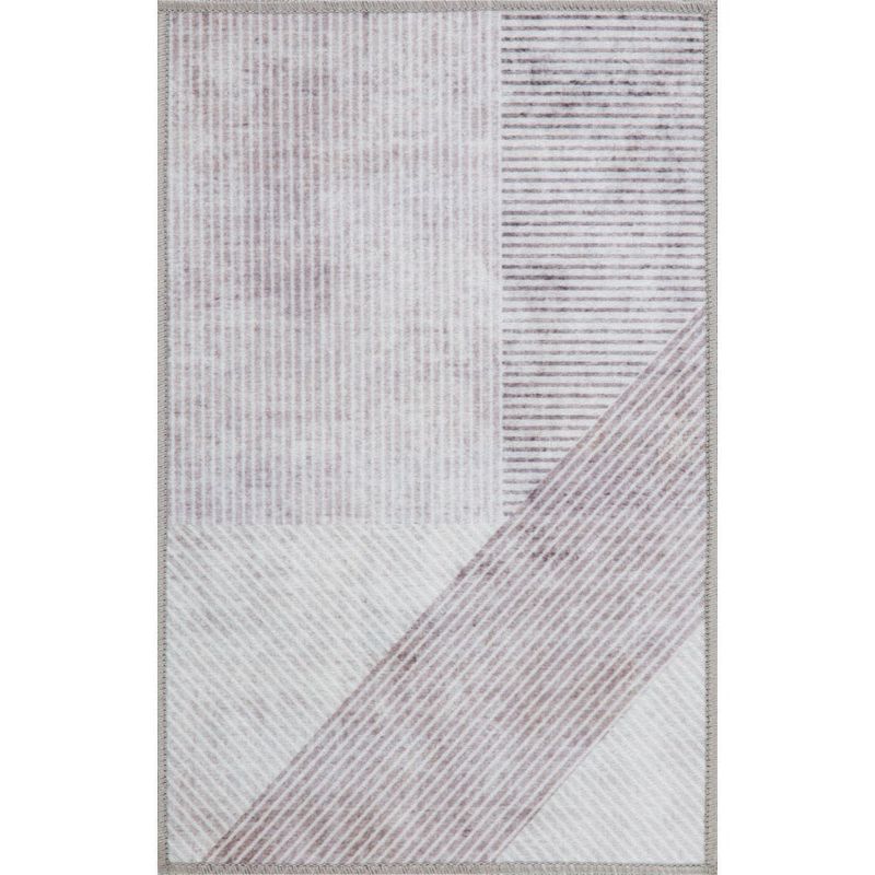 Set de Alfombras Beige 3 Pzas