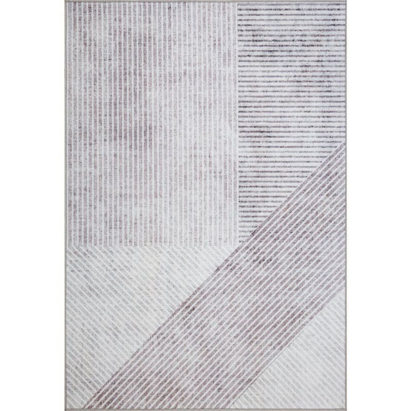 Set de Alfombras Beige 3 Pzas