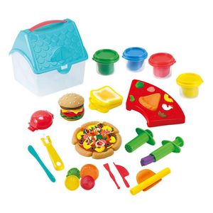 Set de Plasticina Hamburguesa y Sándwich