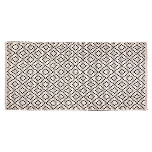 Alfombra de Algodón Rombos 60x120 Cm