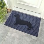 Alfombra de Entrada Diseño Perro Salchicha
