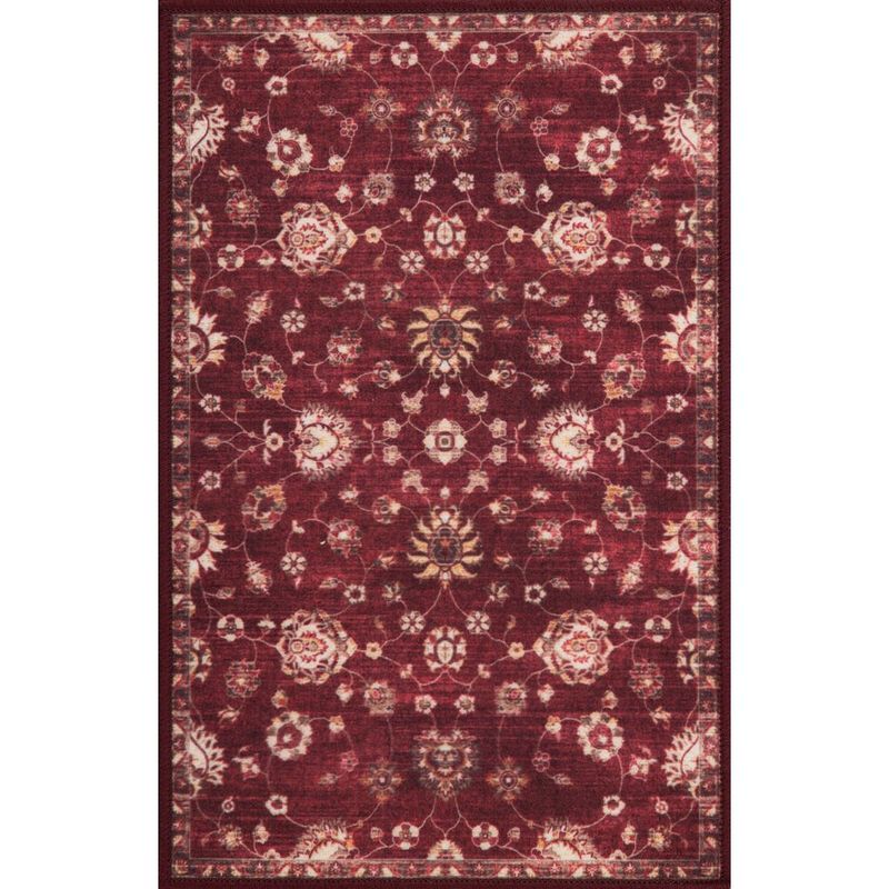 Set de Alfombras Floral Corinto 3 Pzas
