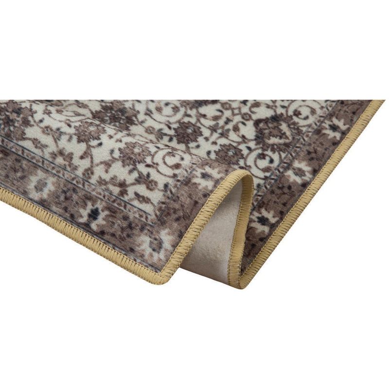 Set de Alfombras Beige Floral 3 Pzas