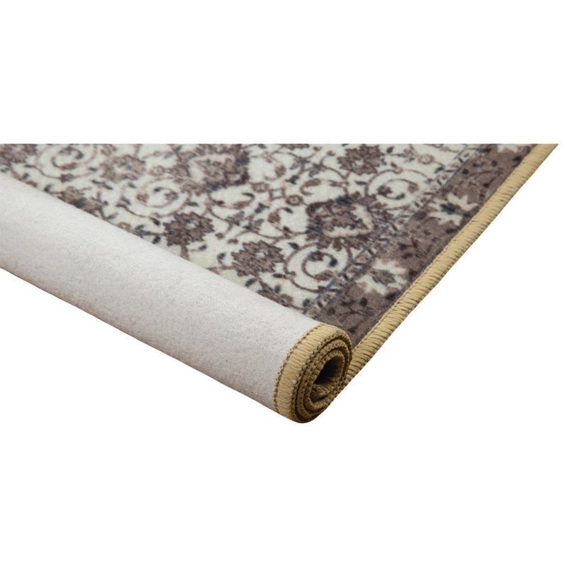 Set de Alfombras Beige Floral 3 Pzas