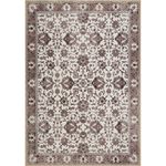 Set de Alfombras Beige Floral 3 Pzas