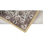 Set de Alfombras Beige Floral 3 Pzas