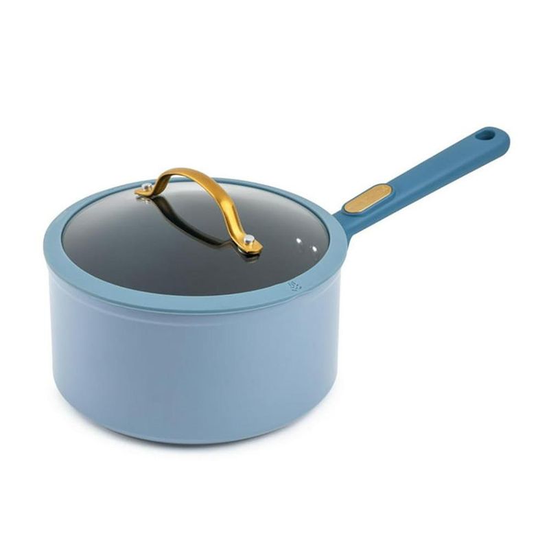 Batería de Cocina Azul Antiadherente 12 Pzs