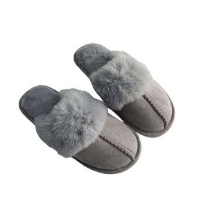 Pantufla Gris - Varias Tallas
