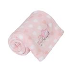 Frazada Diseño Pajaritos 76 X 102 Cm