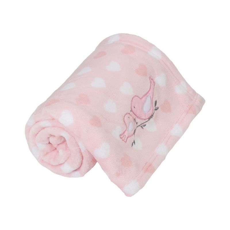 Frazada Diseño Pajaritos 76 X 102 Cm