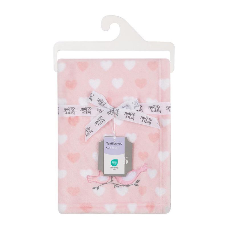 Frazada Diseño Pajaritos 76 X 102 Cm