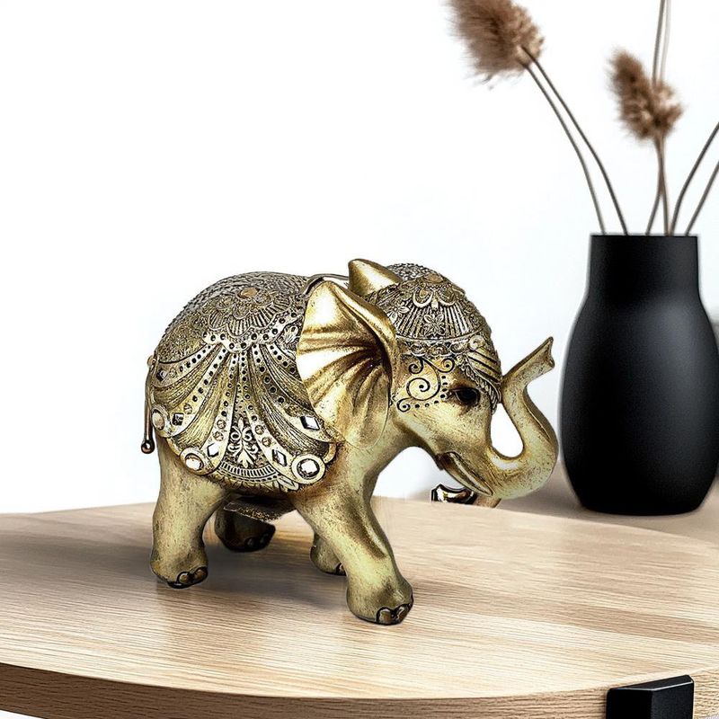 Elefante Decorativo Dorado