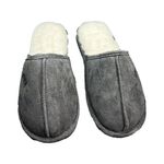 Pantufla Gris para Caballero Talla 41/42
