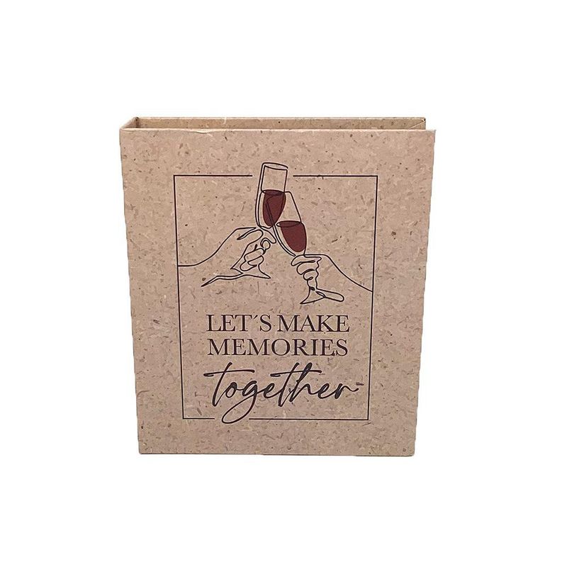 Abridor de Botellas en Caja Tipo Libro 3 Pzas 16.5x14.5x4 Cm