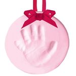 Ornamento Circular Para Huella Pink- Pearhead