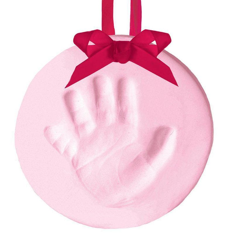 Ornamento Circular Para Huella Pink- Pearhead