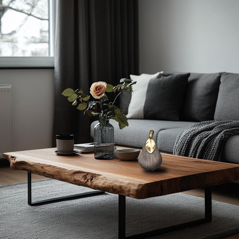 Pera Decorativa Plateada con Hoja Dorado