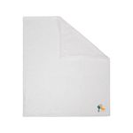 Frazada Blanca Diseño Jirafa 76 X 102 Cm
