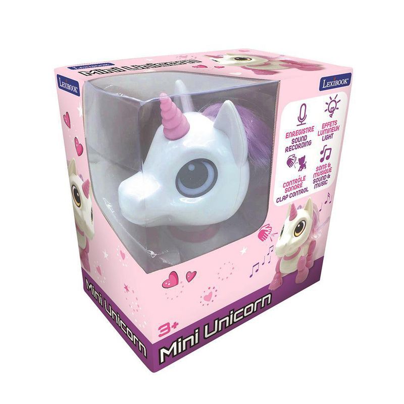 Robot Mini Unicornio con Luces y Sonido - Lexibook