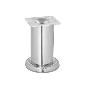 Pata para Sofá y Mueble Cromo 100 Mm