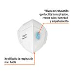 Mascarilla N95 con Válvula