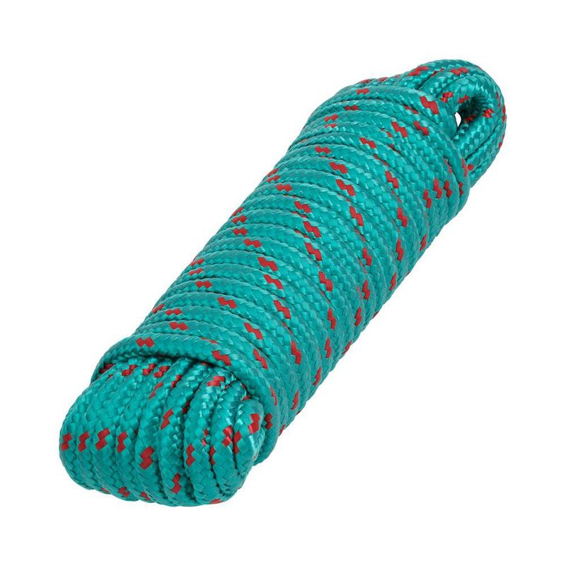 Cuerda Trenzada de Polipropileno de Alta Resistencia Tipo Diamante 8 mm x 30 Metros