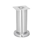 Pata para Sofá y Mueble Cromo 120 Mm
