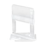 Anclas para Nivelación de Azulejos de 1 mm 100 Unidades