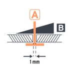 Anclas para Nivelación de Azulejos de 1 mm 100 Unidades