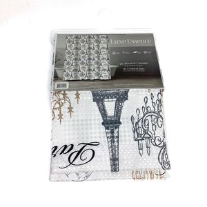 Cortina de Baño París con Ganchos