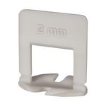 Clips Curvos Niveladores de Azulejos 100 Unidades