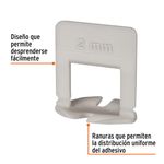 Clips Curvos Niveladores de Azulejos 100 Unidades