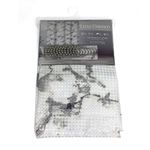 Cortina de Baño Marble con Ganchos