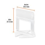 Anclas para Nivelación de Azulejos 1.5 mm 100 Unidades