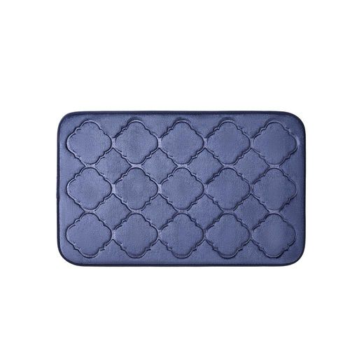 Alfombra para Baño Azul 45x70 Cm