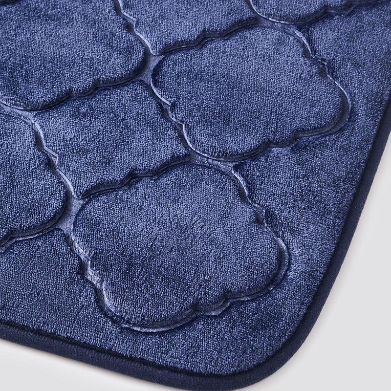 Alfombra para Baño Azul 45x70 Cm