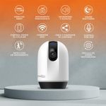 Cámara de Monitoreo Smart Full HD con Visión Nocturna 360 Grados