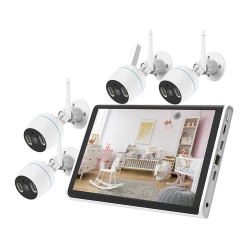 Kit de 4 Cámaras de Seguridad Smart